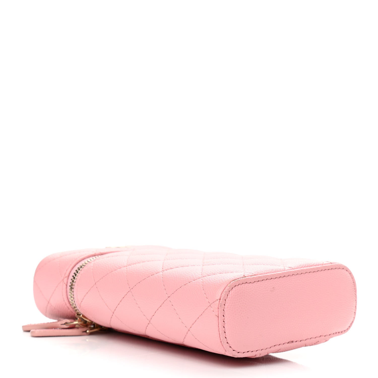 Chanel Caviar Quilted Phone Holder With Chain Pink 4 of 13