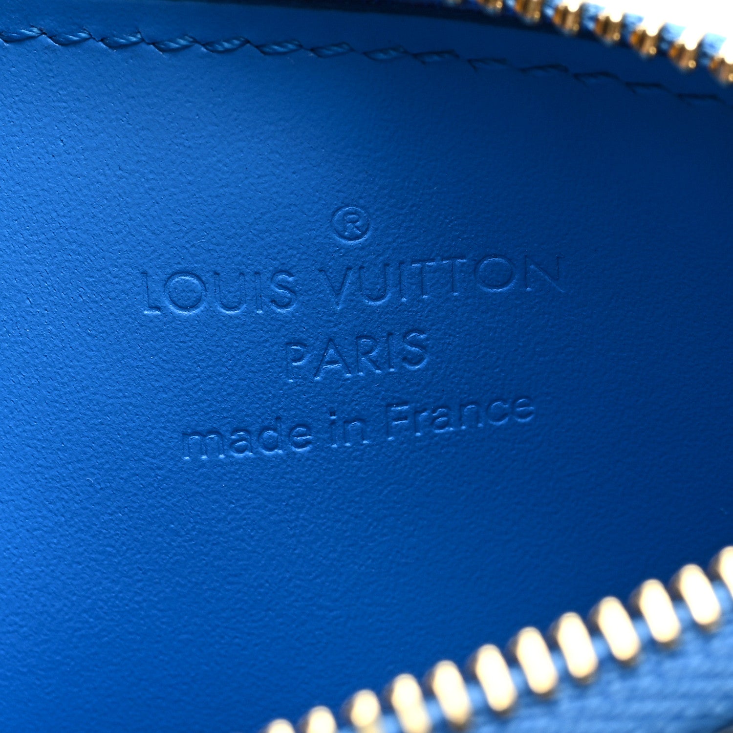 Louis Vuitton Vernis Valentine Key Pouch Light Blue 6 of 6