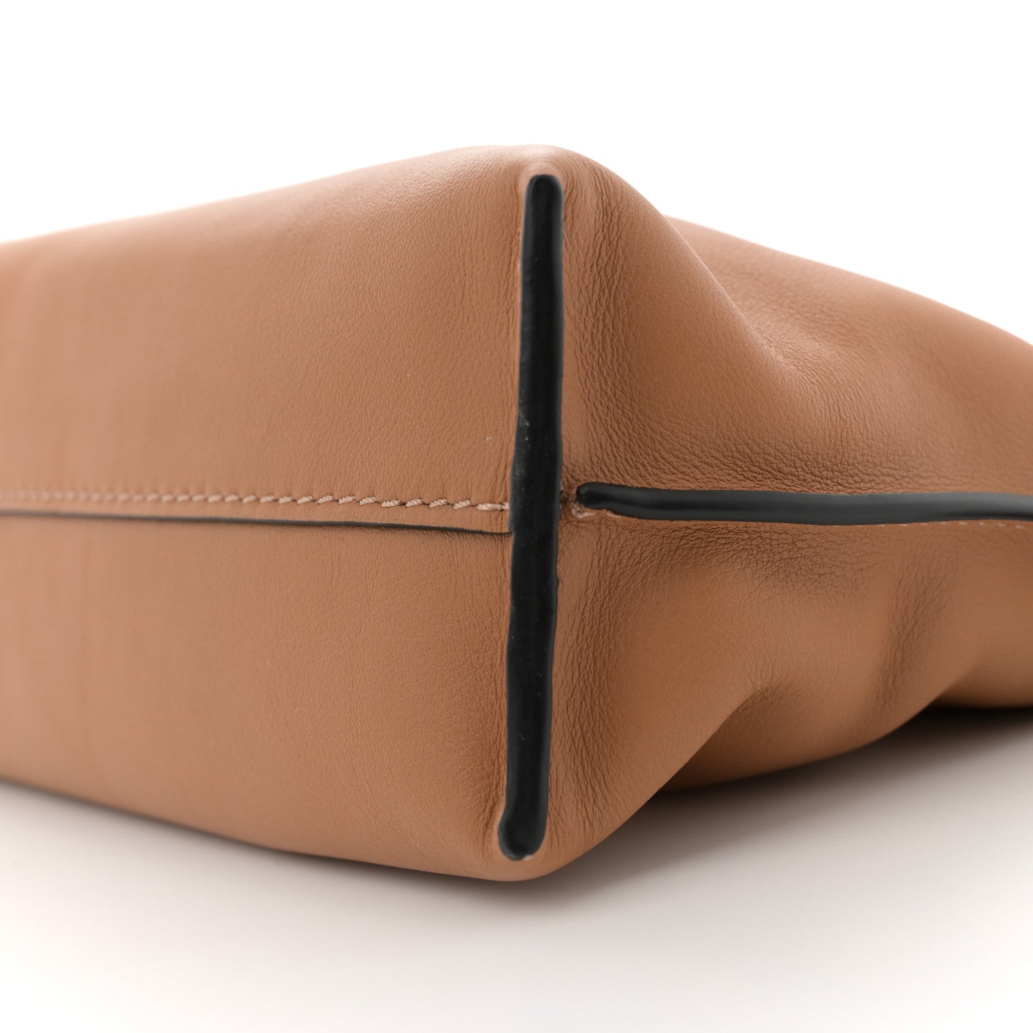 Loewe Calfskin Mini Flamenco Knot Clutch Warm Desert 10 of 10