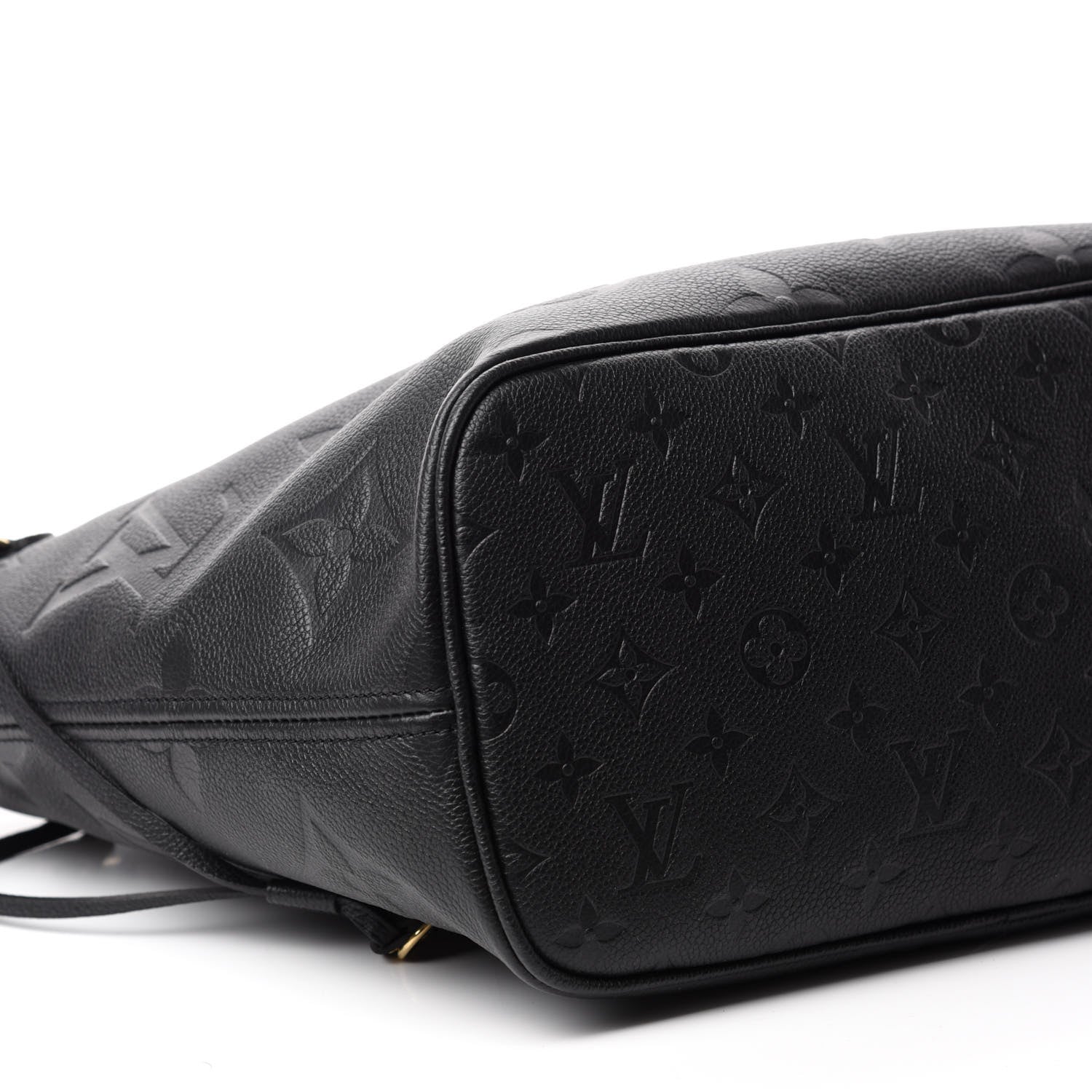 Louis Vuitton Empreinte Monogram Giant Neverfull MM Black 6 of 9