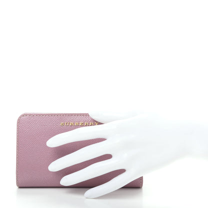 Burberry Patent London Bi-Fold Compact Wallet Pink 2 of 7