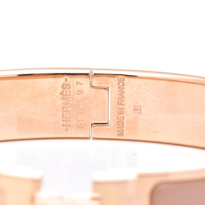Hermes Enamel Narrow Clic Clac H GM Bracelet Makeup 4 of 5