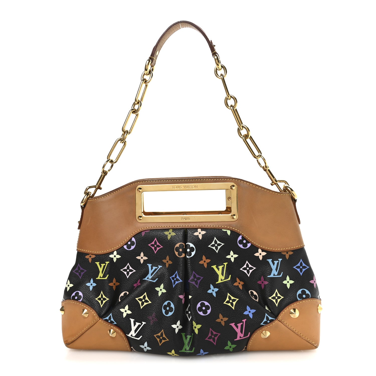 Louis Vuitton Monogram Multicolor Judy MM Black 1 of 10