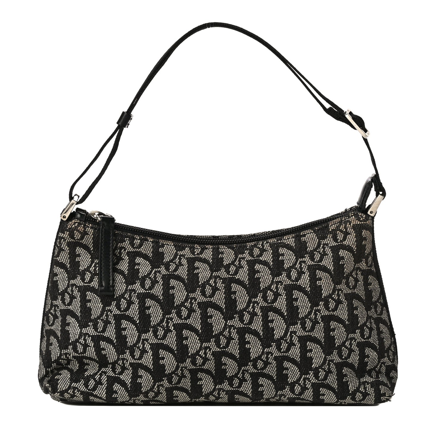 Monogram Shoulder Bag Pochette Black