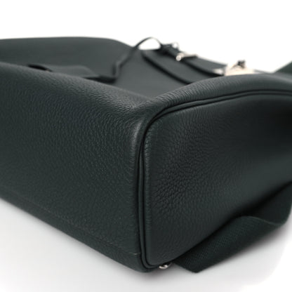 Hermes Togo Hac a Dos GM Backpack Vert De Gris 9 of 9