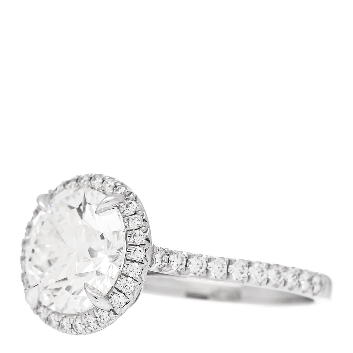 Platinum Diamond 2.50ct Soleste Round Brilliant Engagement Ring 52 6