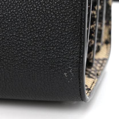 Saint Laurent Grained Calfskin Python Embossed Nano Sac De Jour Black 14 of 14