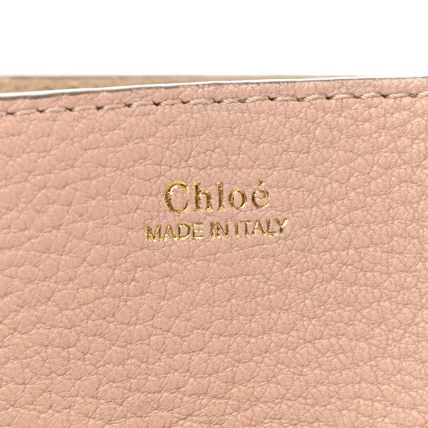 Grained Lambskin Mini Drew Shoulder Bag Cement Pink