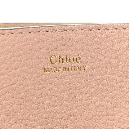 Chloe Grained Lambskin Mini Drew Shoulder Bag Cement Pink 6 of 10