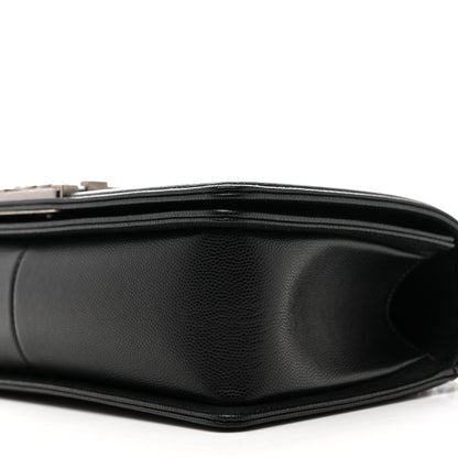 Chanel Caviar Quilted Medium Boy Flap Black 9 of 10