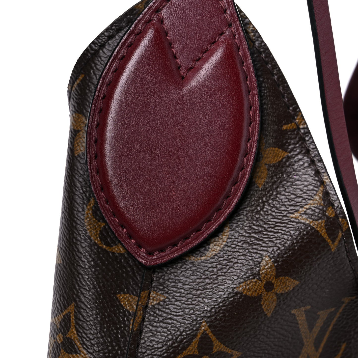 Monogram Flower Hobo Bordeaux