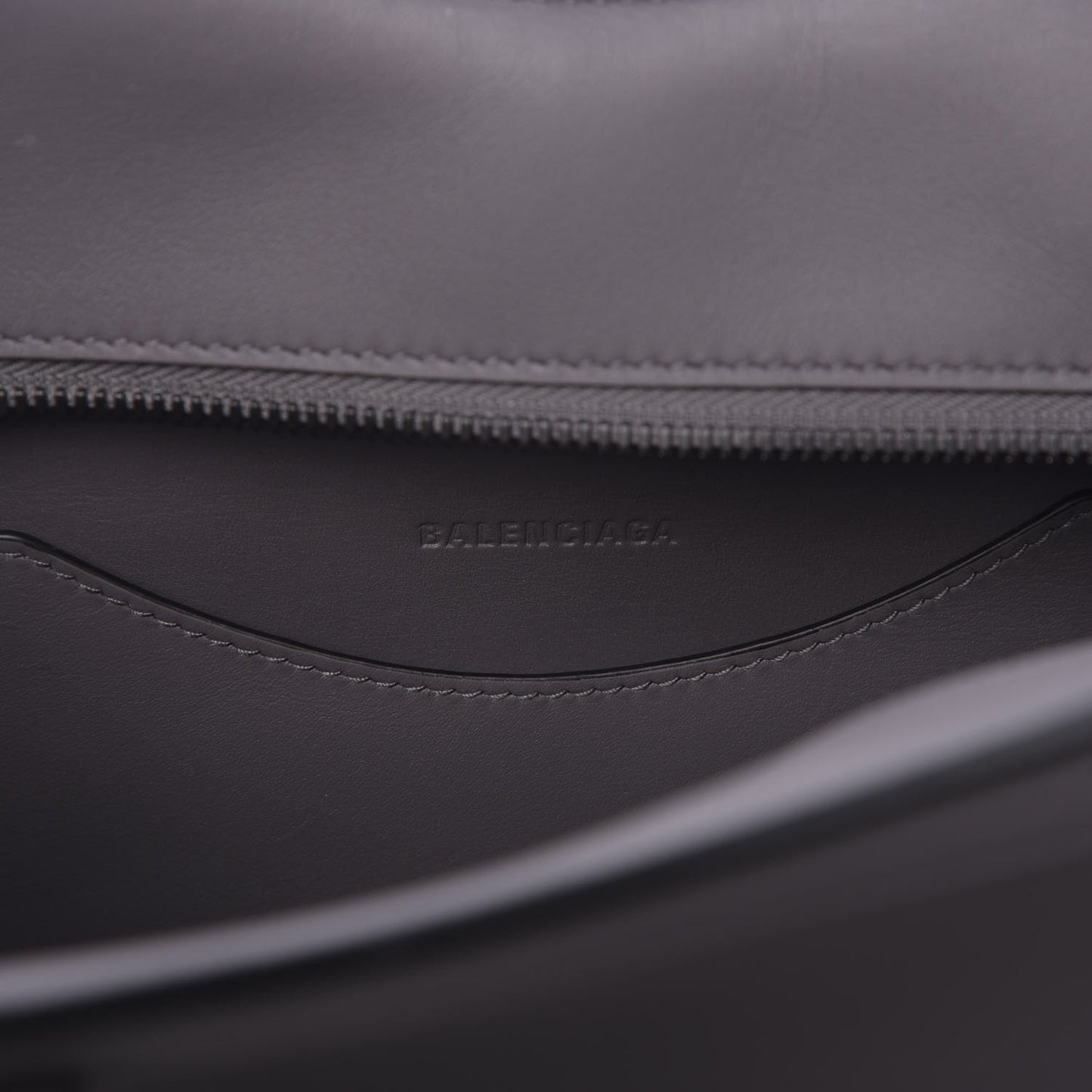 Smooth Calfskin Neo Classic Black Hardware S City Dark Grey