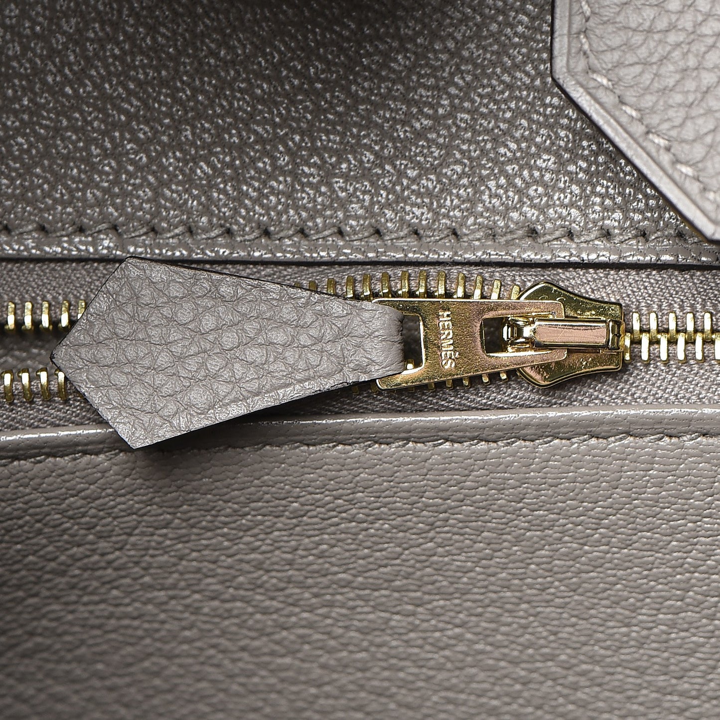 Togo Birkin 35 Gris Asphalte