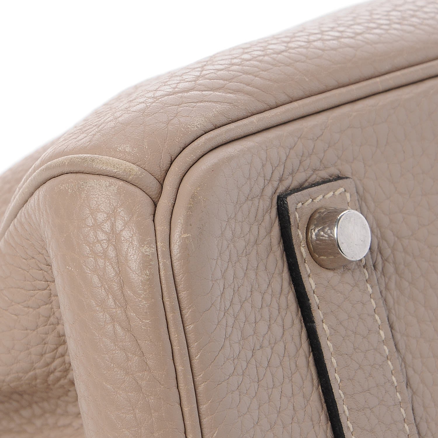 Hermes Taurillon Clemence Birkin 35 Gris Tourterelle 33 of 34