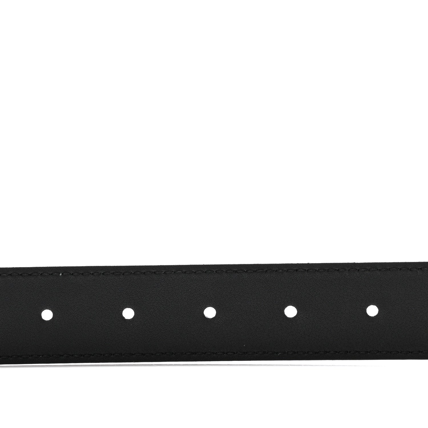 Gucci Calfskin Double G 30mm Belt 80 32 Black 4 of 6