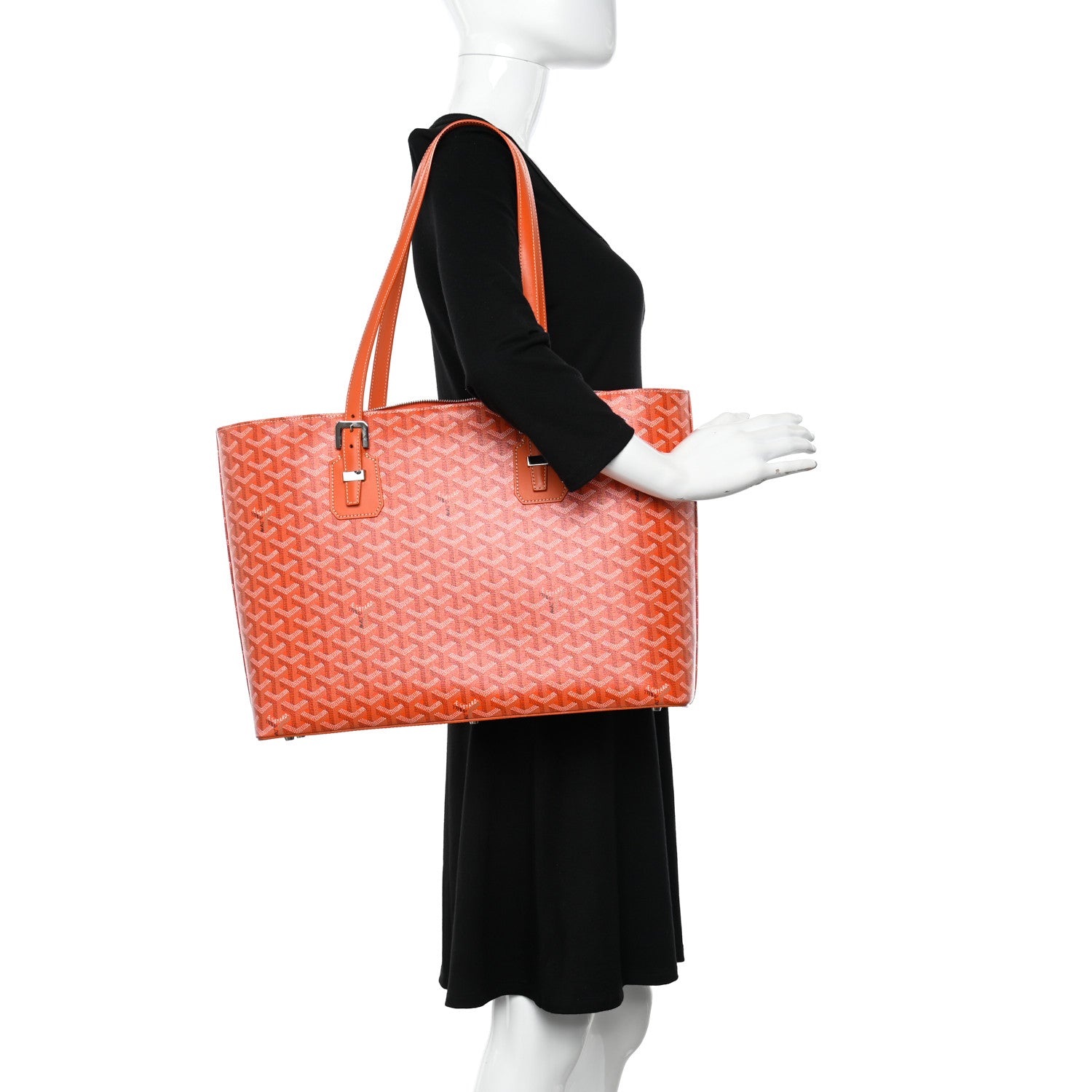 Goyard Goyardine Sac Marie Galante GM Orange 2 of 10