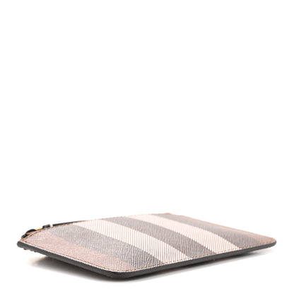 Burberry Kelbrook Exaggerated Check Canvas Card Case Birch Brown 4 of 6