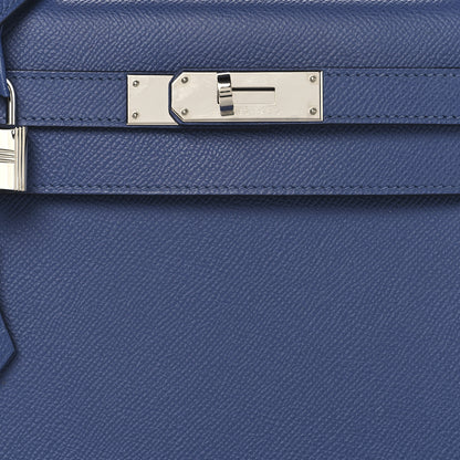 Hermes Epsom Kelly Sellier 28 Bleu Brighton 8 of 13