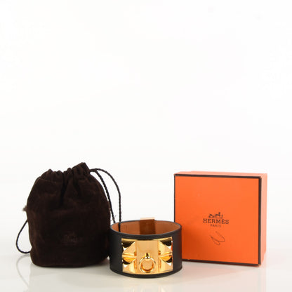 Hermes Chamonix Collier De Chien CDC Bracelet L Black 4 of 6