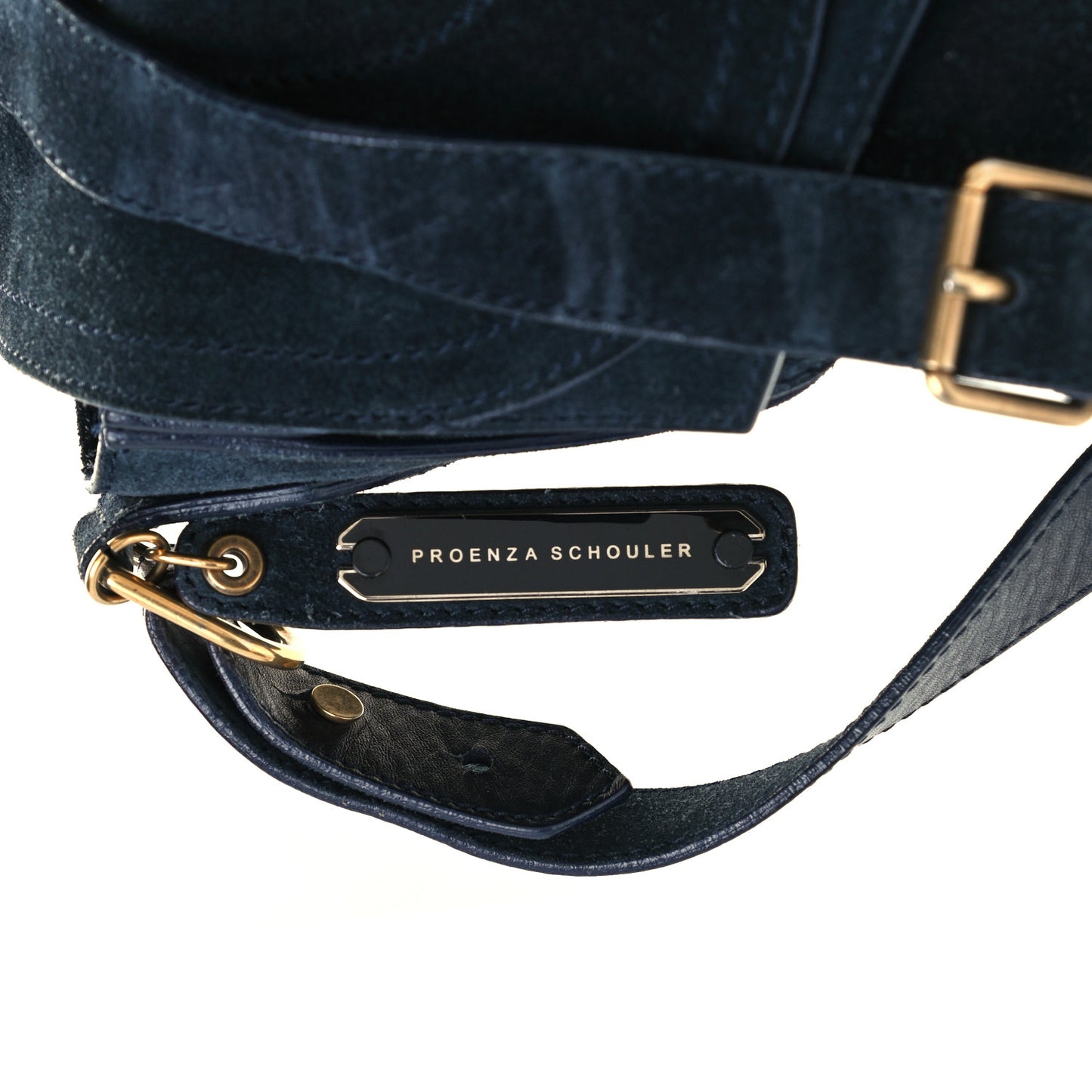 Suede Medium PS1 Satchel Navy