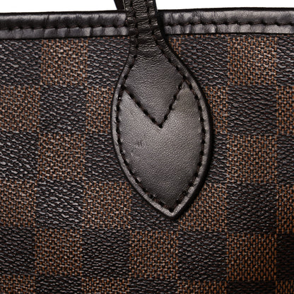 Louis Vuitton Damier Ebene Neo Neverfull MM Rose Ballerine 21 of 24