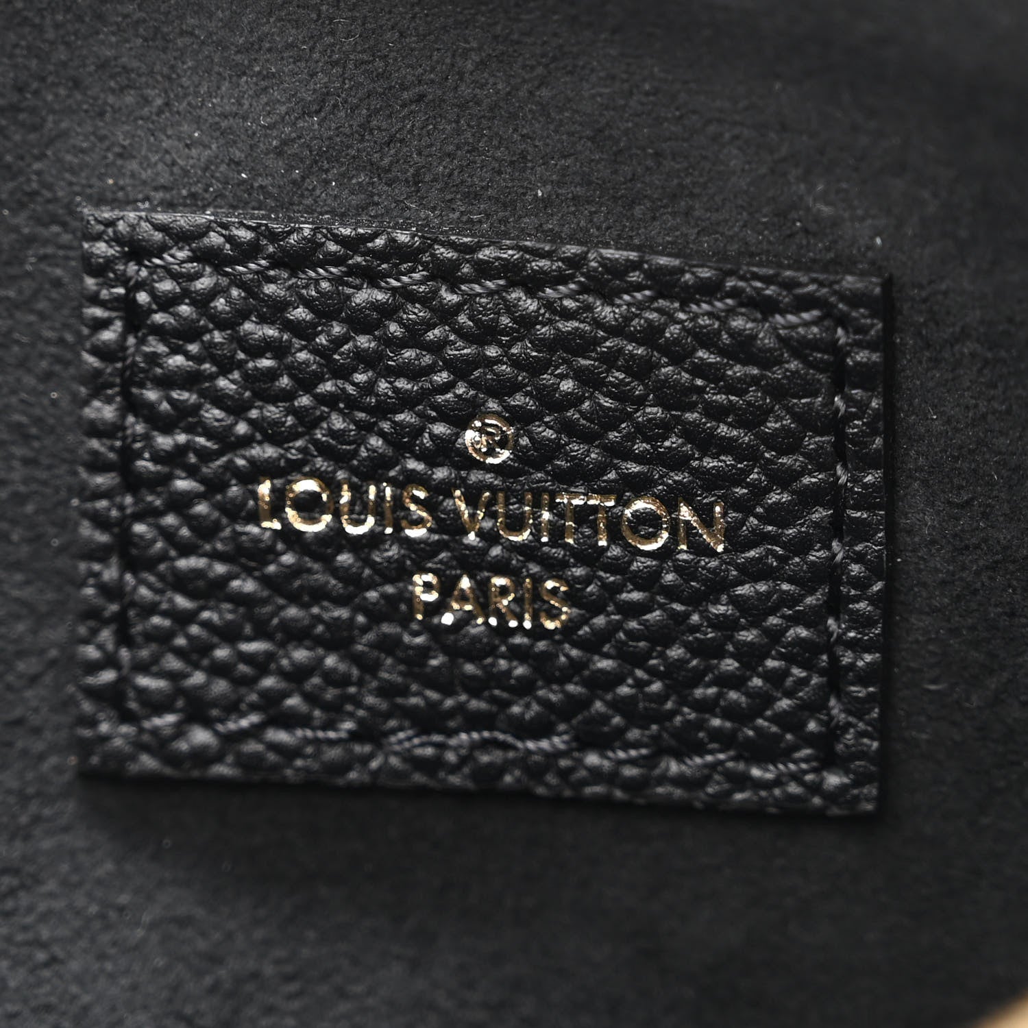 Louis Vuitton Empreinte Monogram Giant Multi Pochette Accessories Small Pochette Black 6 of 9