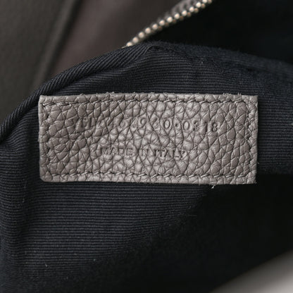 Saint Laurent Grained Calfskin Small Supple Sac De Jour Mouse Grey 7 of 10
