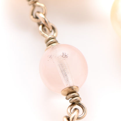 Chanel Pearl Beaded Enamel CC Long Necklace Gold 7 of 11