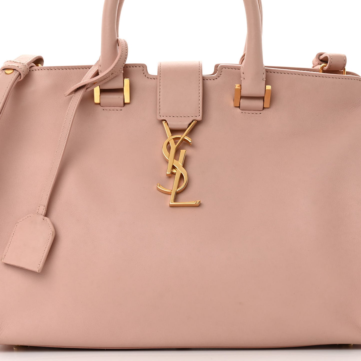 Calfskin Monogram Small Cabas Pale Blush