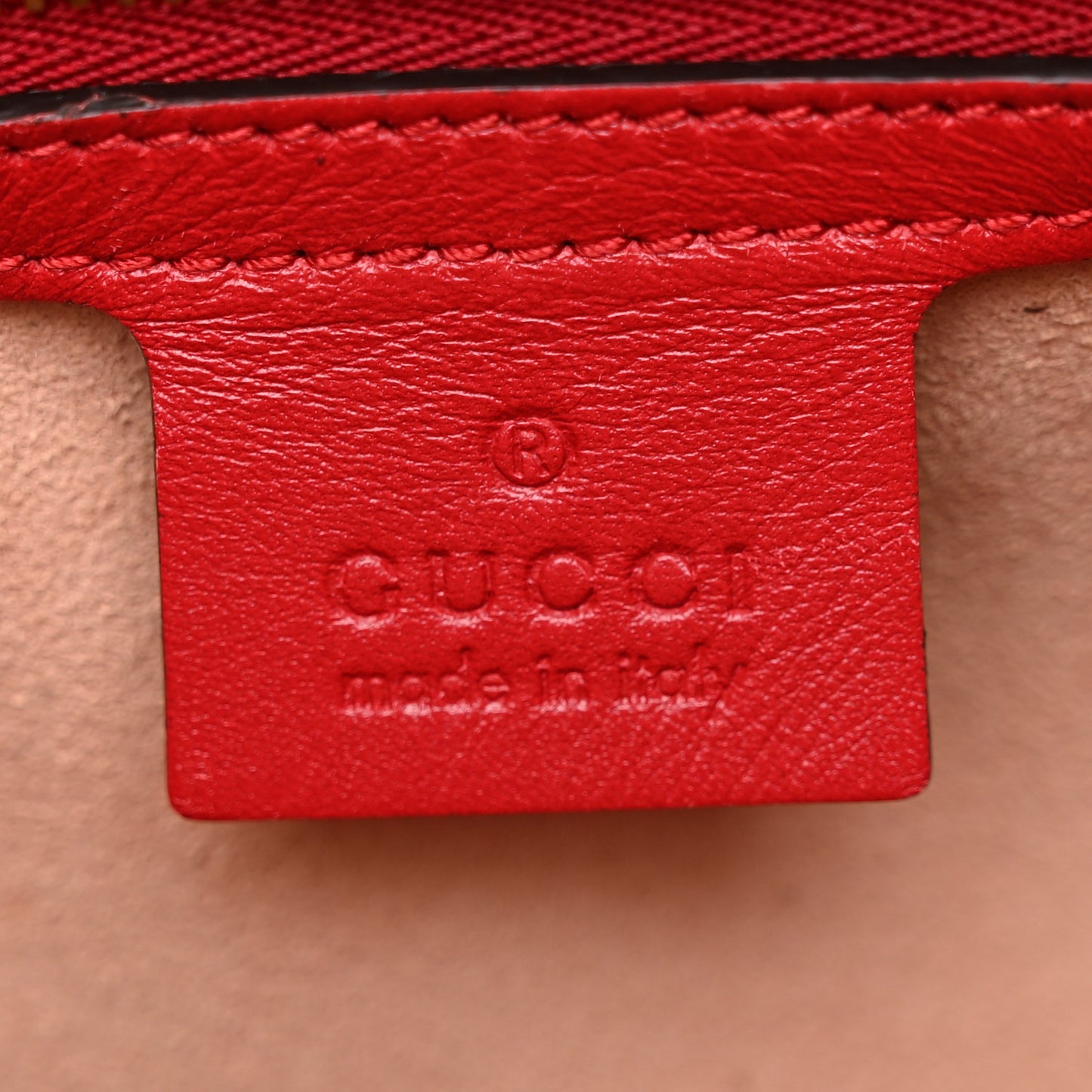 Soft Guccissima Signature Top Handle Tote Bag Red