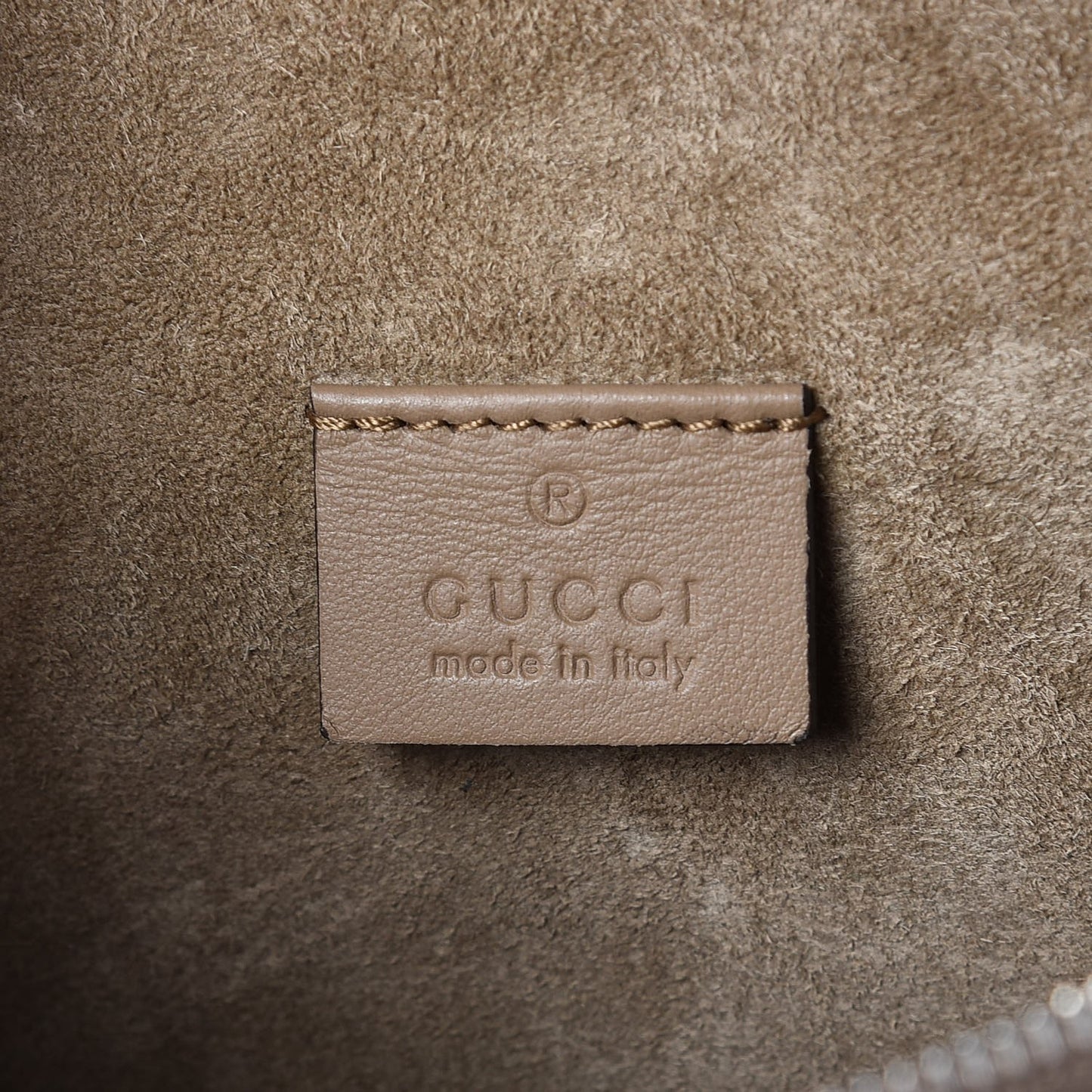 GG Supreme Monogram Small Dionysus Shoulder Bag Taupe