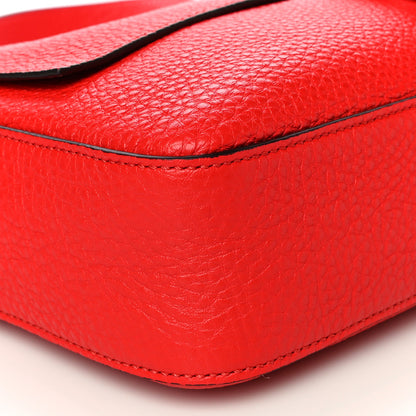 Fendi Cuoio Romano Selleria Large Baguette Papavero 6 of 14