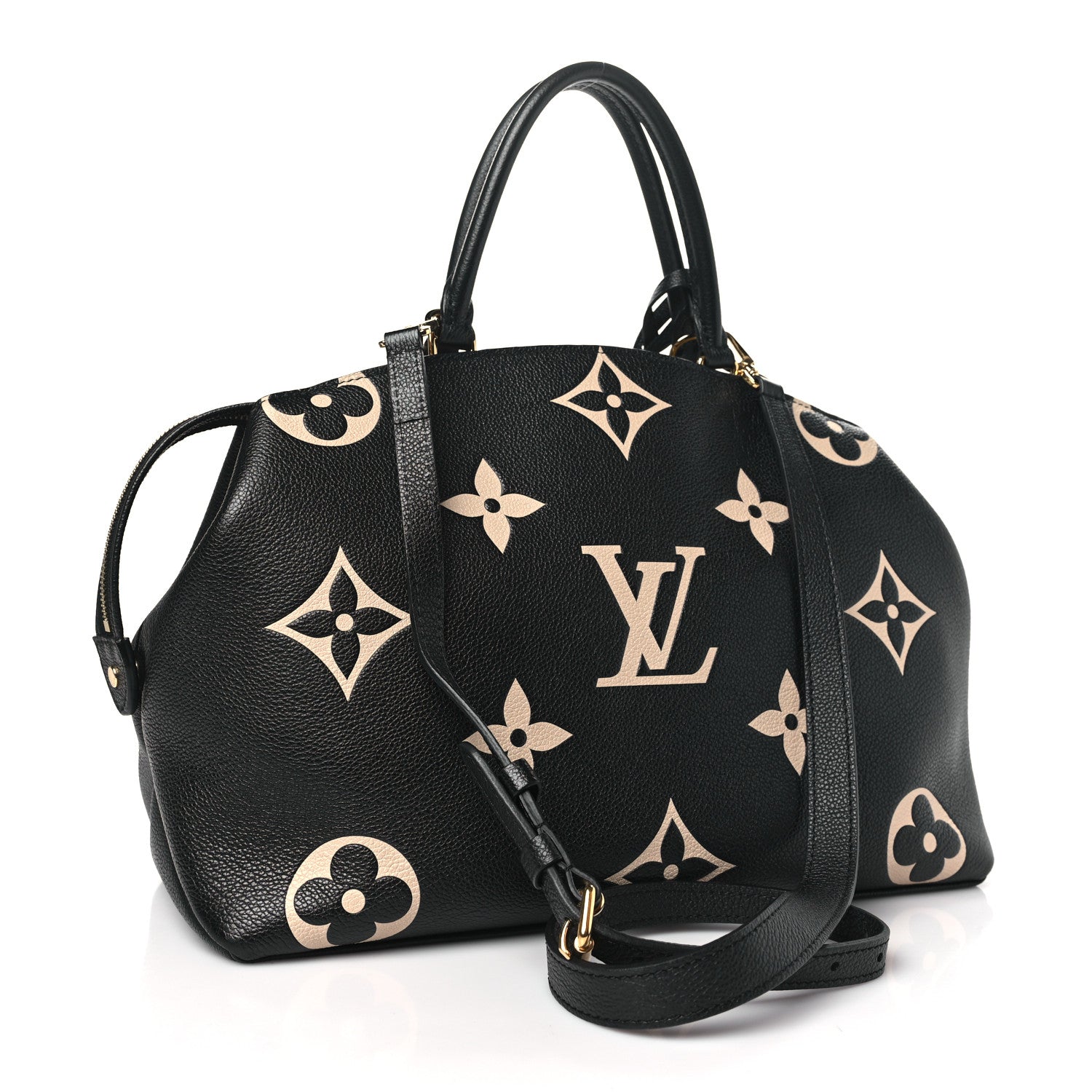 Louis Vuitton Empreinte Monogram Giant Grand Palais Black Beige 3 of 11