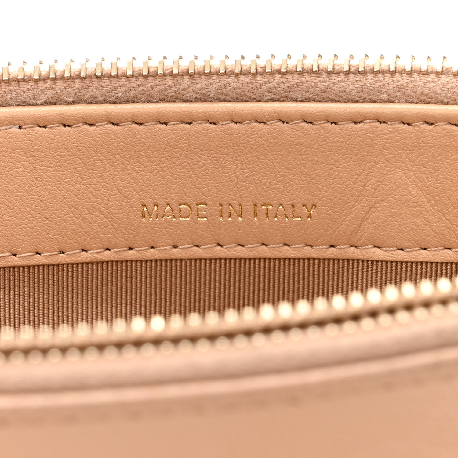 Chanel Caviar Quilted Small Clutch With Chain Beige 9 of 14