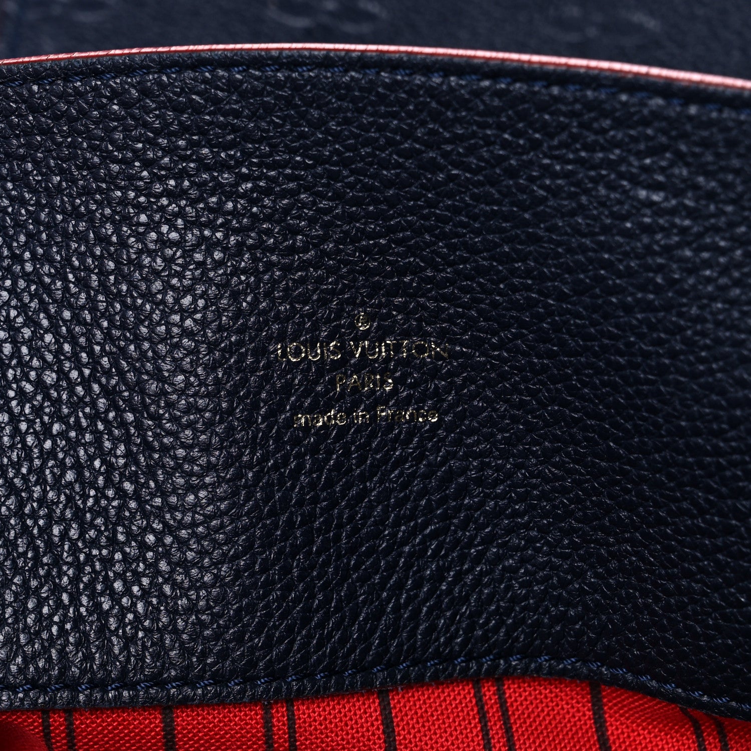 Louis Vuitton Empreinte Melie Marine Rouge 6 of 16