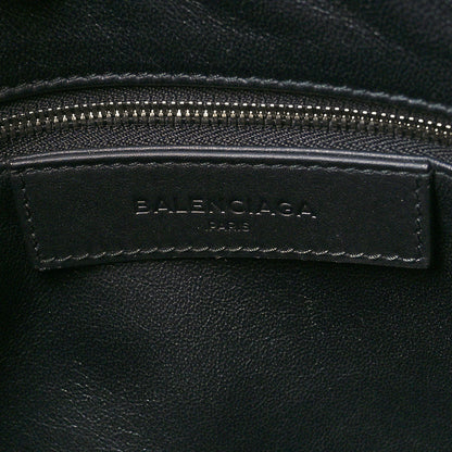 Balenciaga Calfskin Le Dix Soft Cabas M Shoulder Bag Black 6 of 11