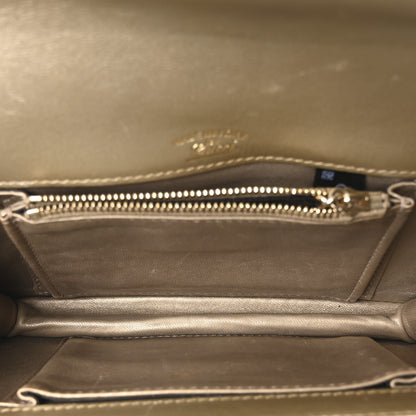 Gucci Metallic Snakeskin 1973 Chain Shoulder Bag Gold 5 of 10