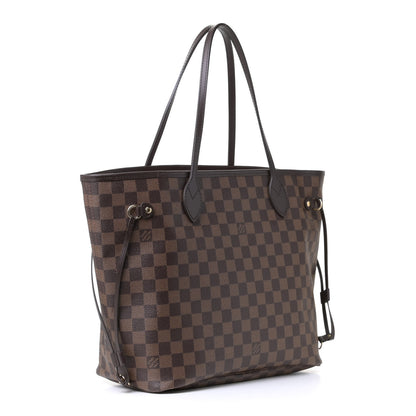 Louis Vuitton Damier Ebene Neo Neverfull MM Rose Ballerine 3 of 5