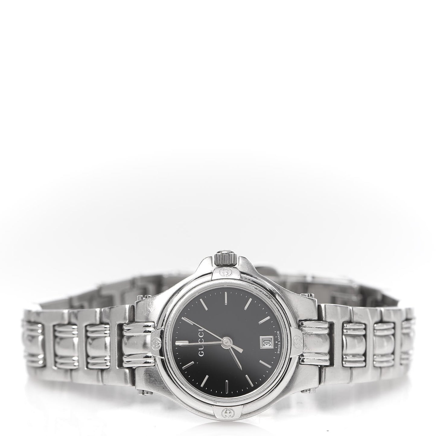 Stainless Steel 26mm 9040L Quartz Watch Black