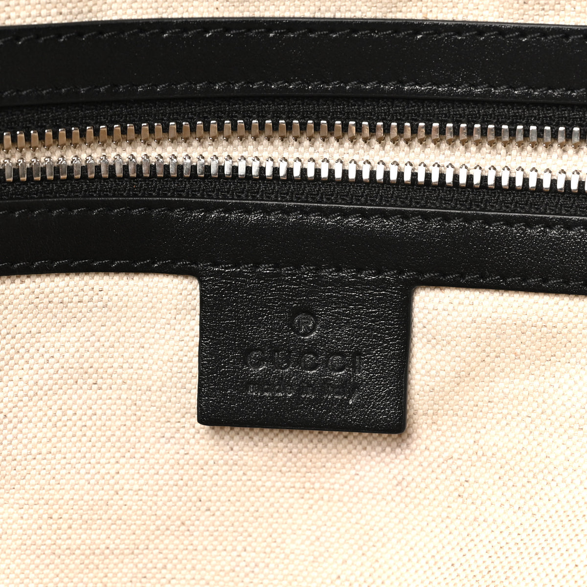 Gucci Calfskin GG Tennis Embossed Backpack Black 6 of 10