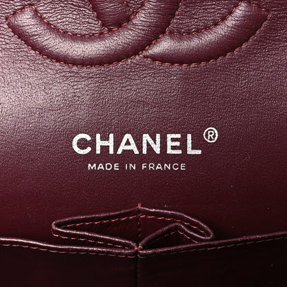 Chanel Lambskin Quilted Medium Double Flap Black 6 of 9