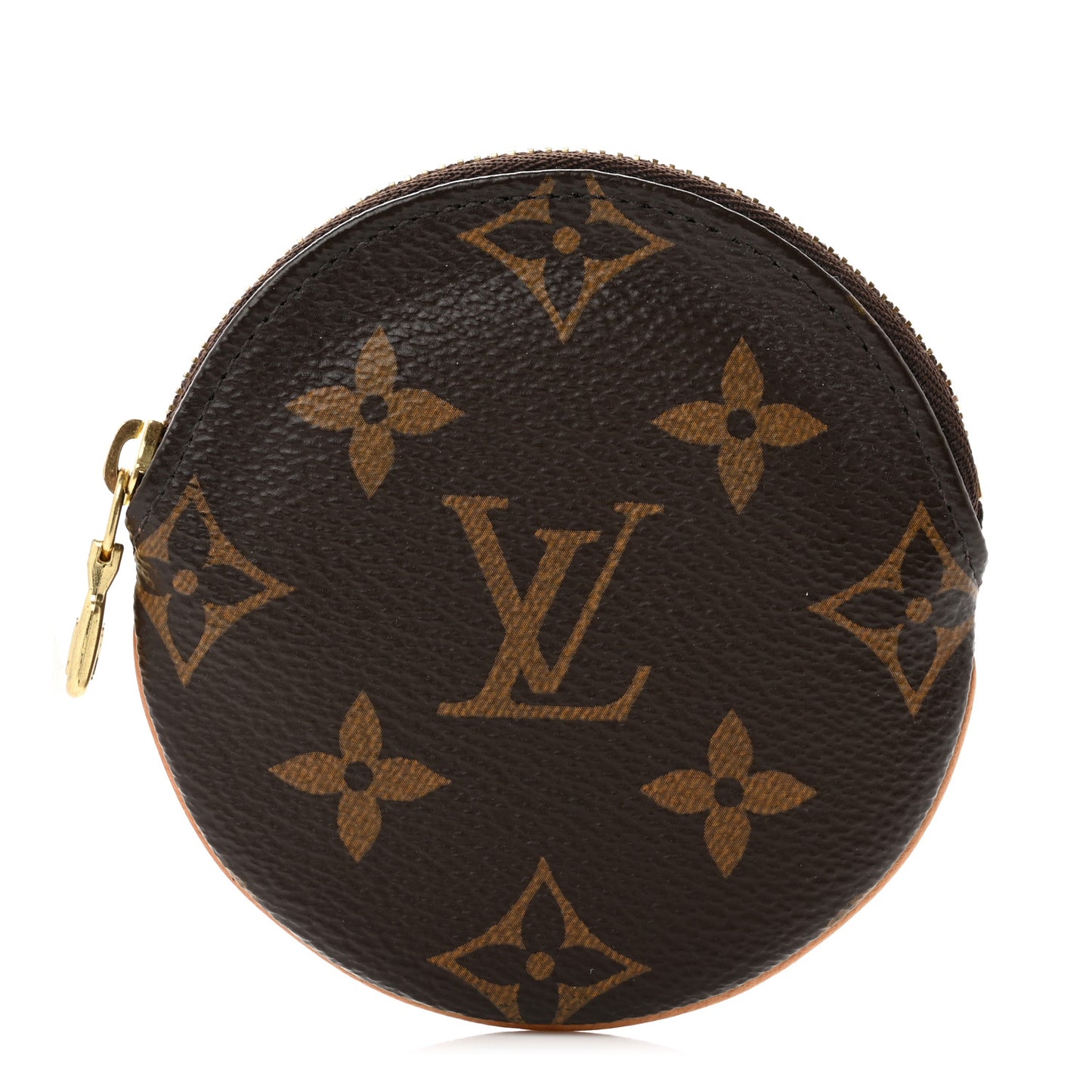 Monogram Round Coin Purse