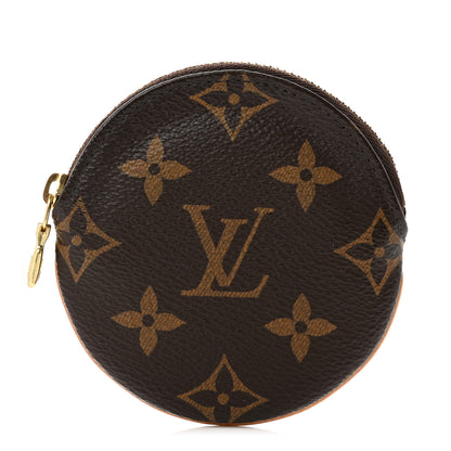 Louis Vuitton Monogram Round Coin Purse 1 of 8