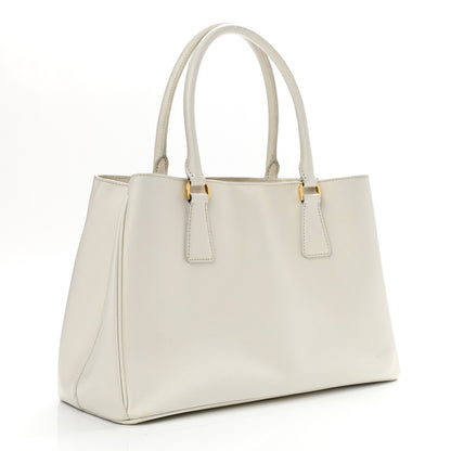 Prada Saffiano Medium Galleria Double Zip Tote Talco 3 of 11