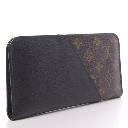 Louis Vuitton Monogram Monogram Kimono Wallet Black 3 of 12