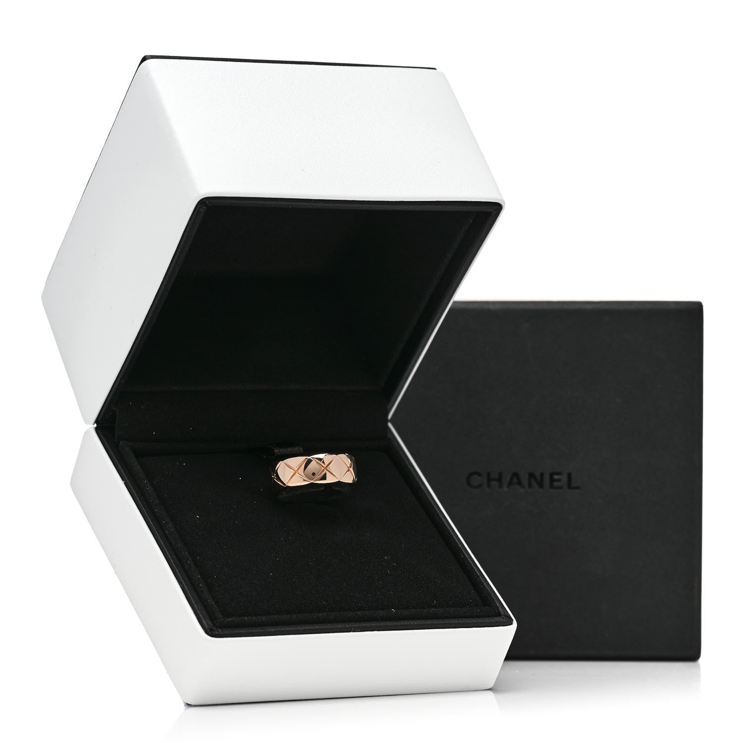 Chanel 18K Beige Gold Small Coco Crush Ring 50 5.25 6 of 6