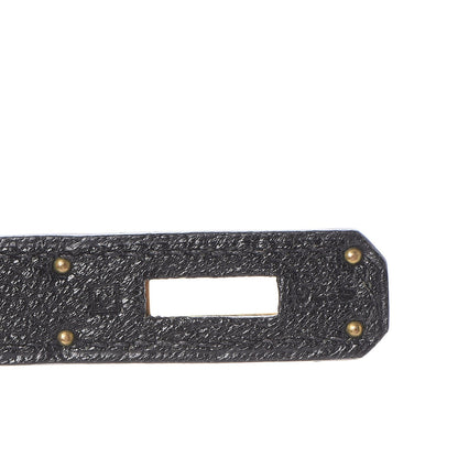 Hermes Chevre de Coromandel Kelly Sellier 35 Black 14 of 31