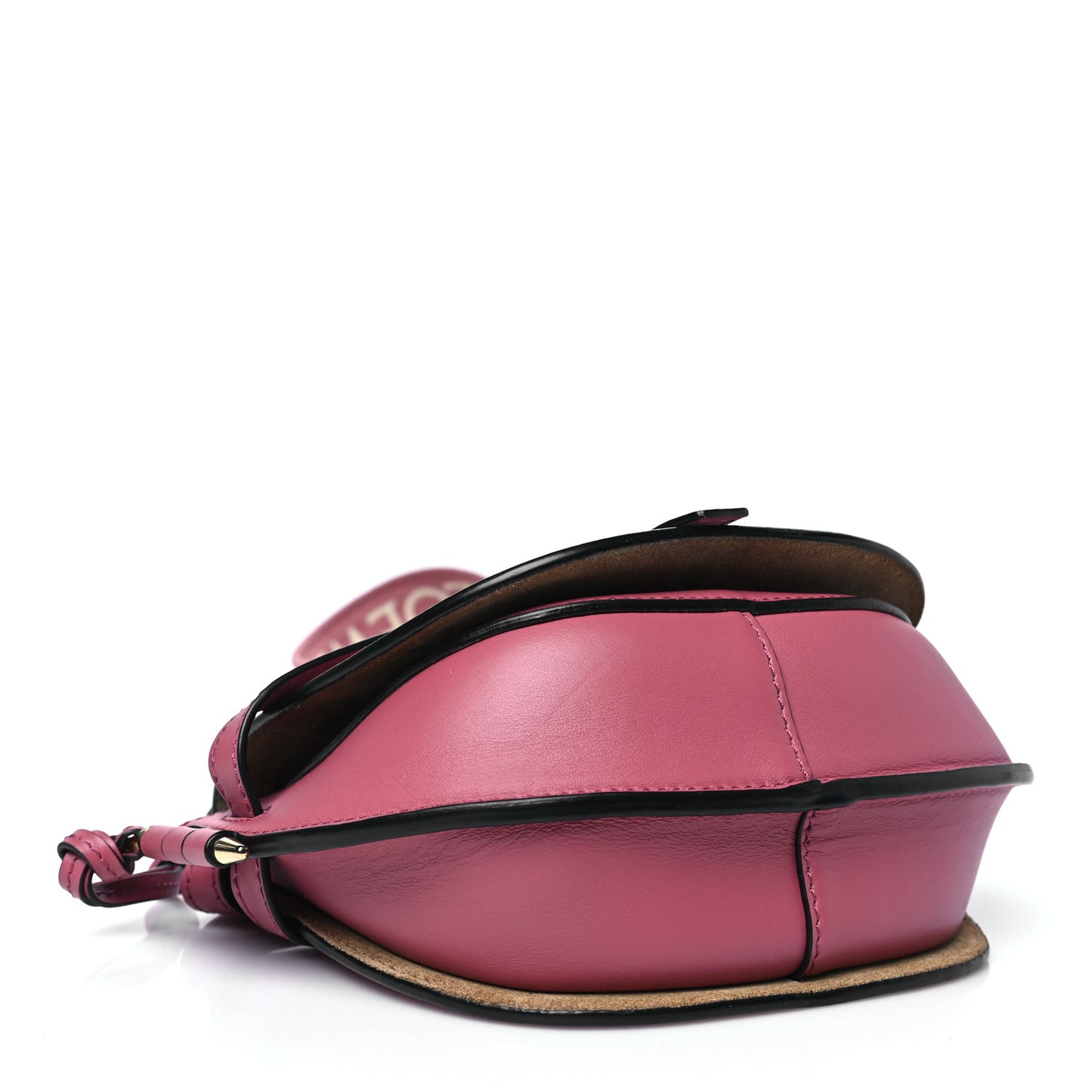 Calfskin Jacquard Mini Gate Dual Bag Plumrose