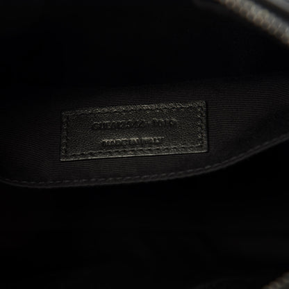 Saint Laurent Calfskin Matelasse Monogram Lou Camera Bag Black 9 of 10