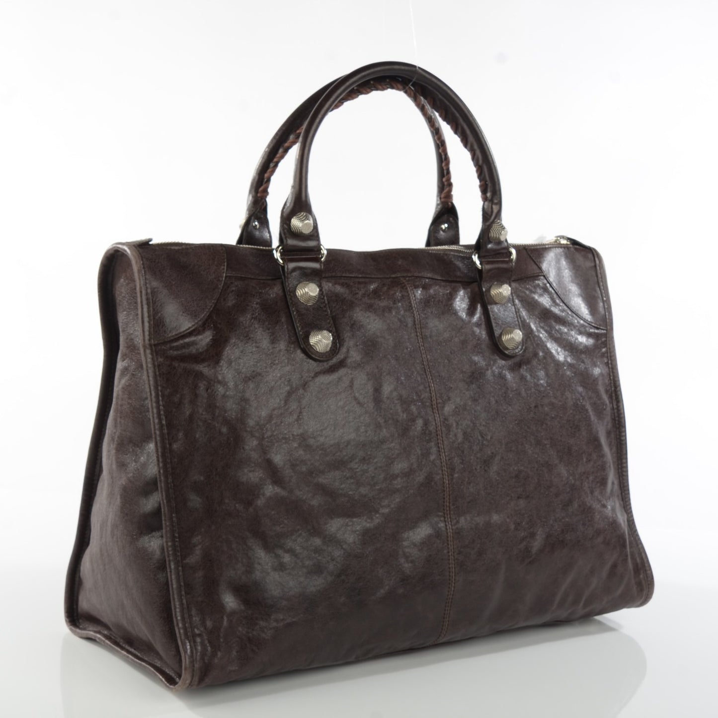 Agneau Giant 21 Silver Hardware Weekender Cafe